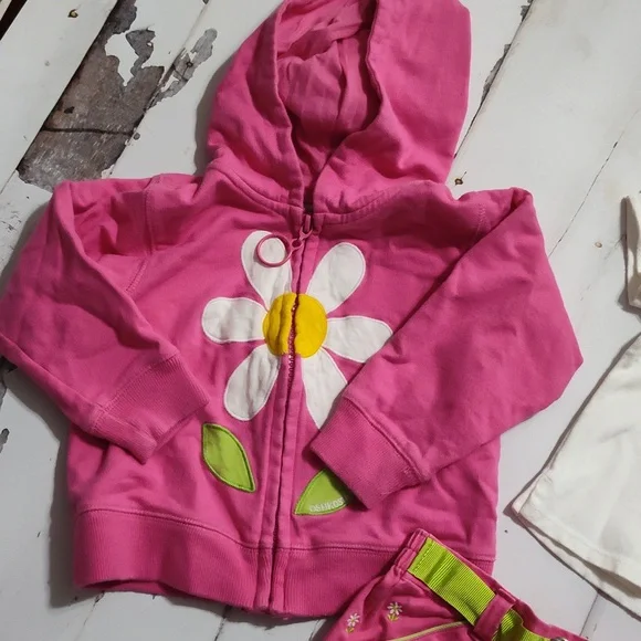 Y2K Vintage OshKosh B'gosh Daisy Flower Set - Picture 4 of 5